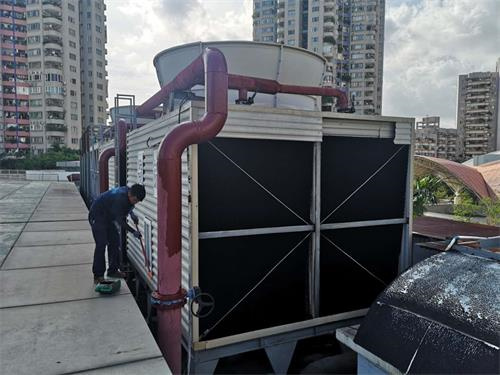 水浊度越低玻璃钢冷却塔设备降温越好